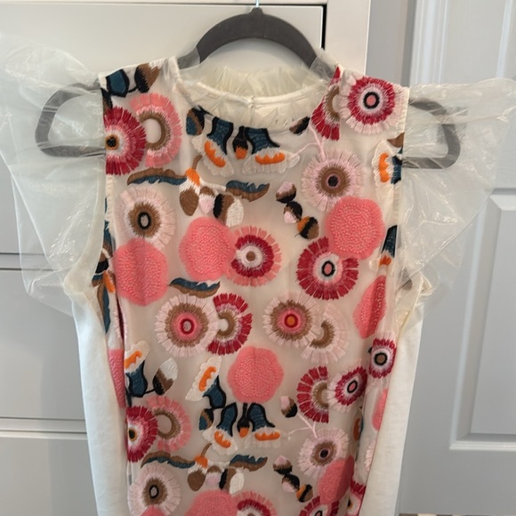 THML Floral Ruffle Top - Picture 3 of 7